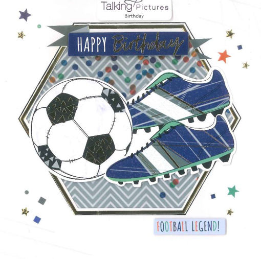 Picture of HAPPY BIRTHDAY FOOTBALL LEGEND CARD